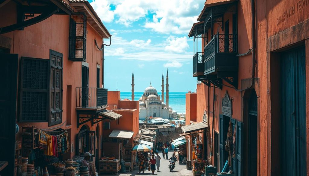 Mombasa Old Town architecture Mombasa Old Town architecture