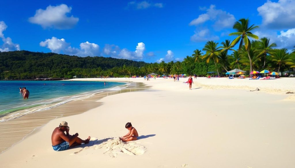 Morne Rouge Beach in Grenada Morne Rouge Beach in Grenada