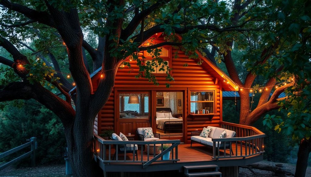 Oklahoma Treehouse Glamping Experience Oklahoma Treehouse Glamping Experience