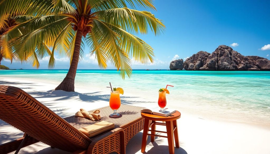 Relaxation on last day in Seychelles Relaxation on last day in Seychelles