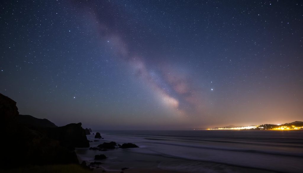 Shell Beach night sky viewing Shell Beach night sky viewing