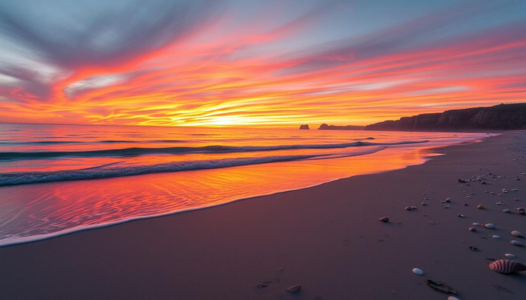 Shell Beach sunset Shell Beach sunset