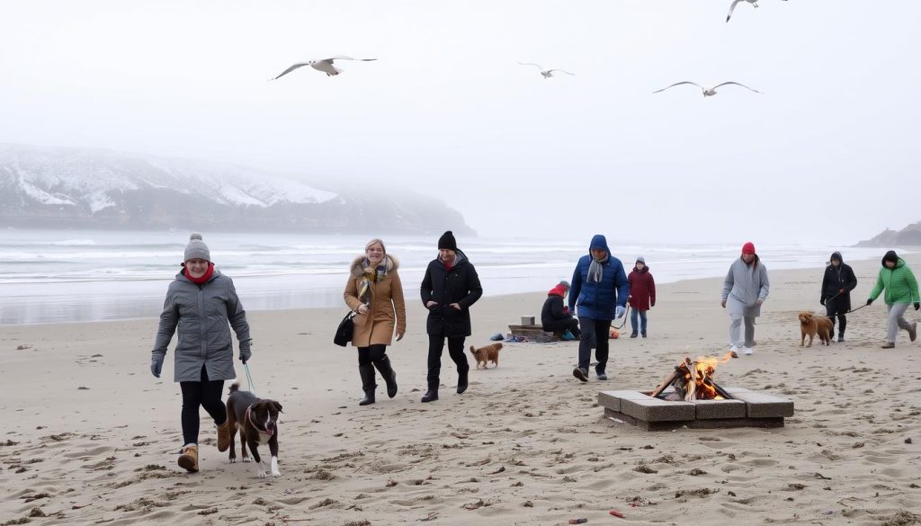 Shell Beach winter activities Shell Beach winter activities