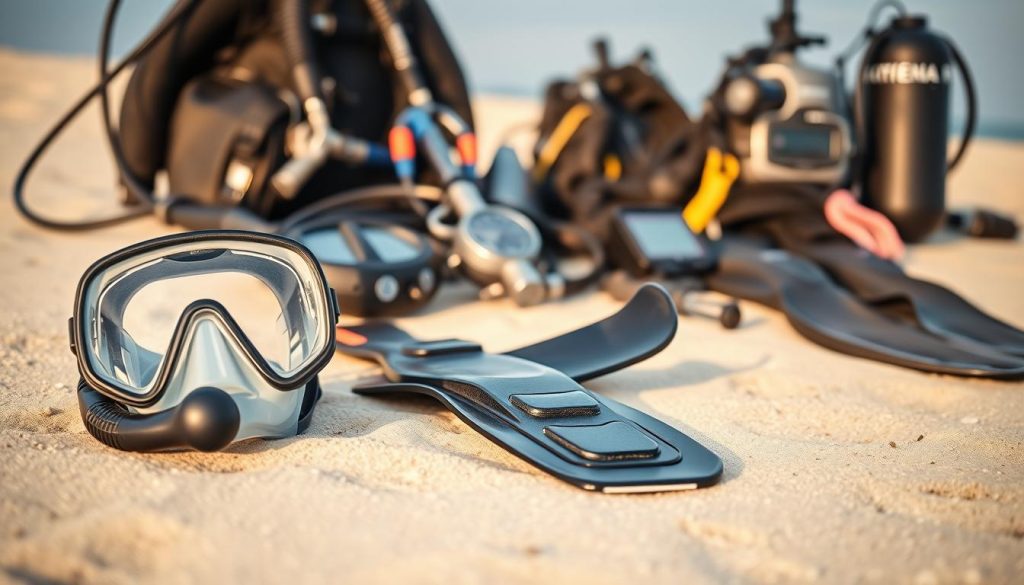 Snorkeling and diving equipment Snorkeling and diving equipment
