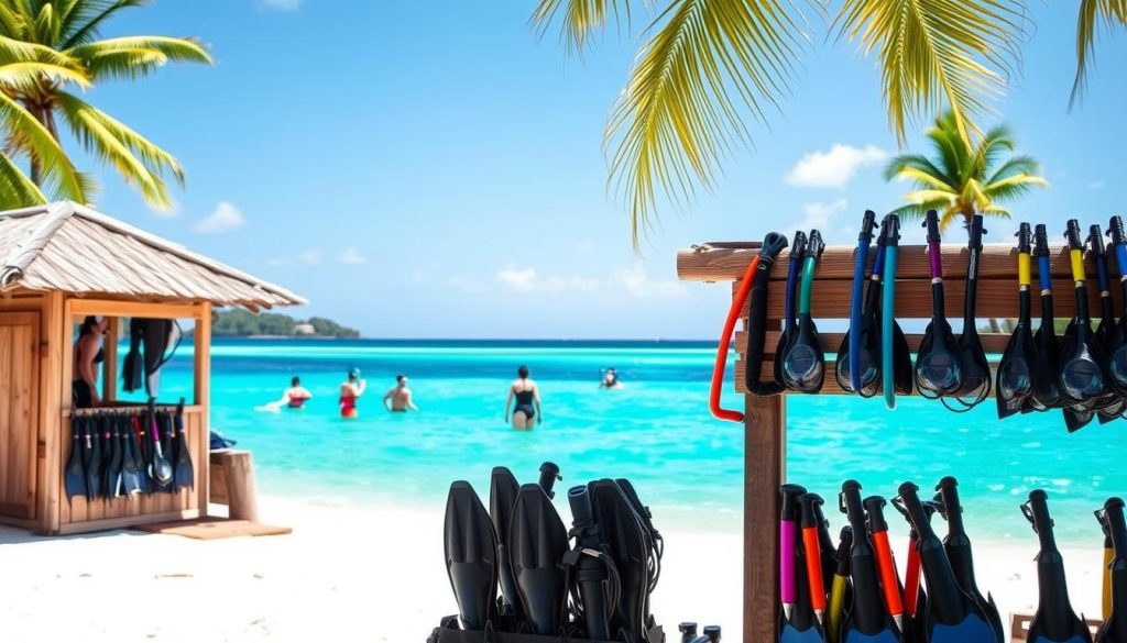 Snorkeling equipment rental Grand Anse Beach Snorkeling equipment rental Grand Anse Beach
