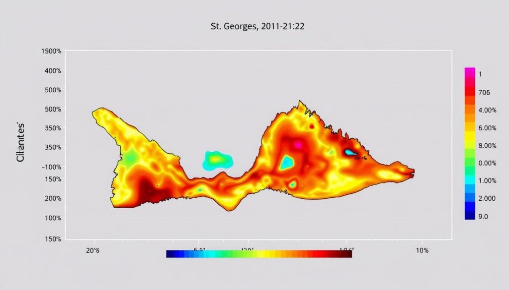 St. George's climate graph St. George's climate graph