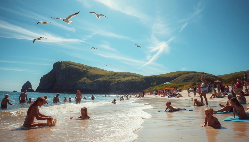 St. John's beach activities St. John's beach activities