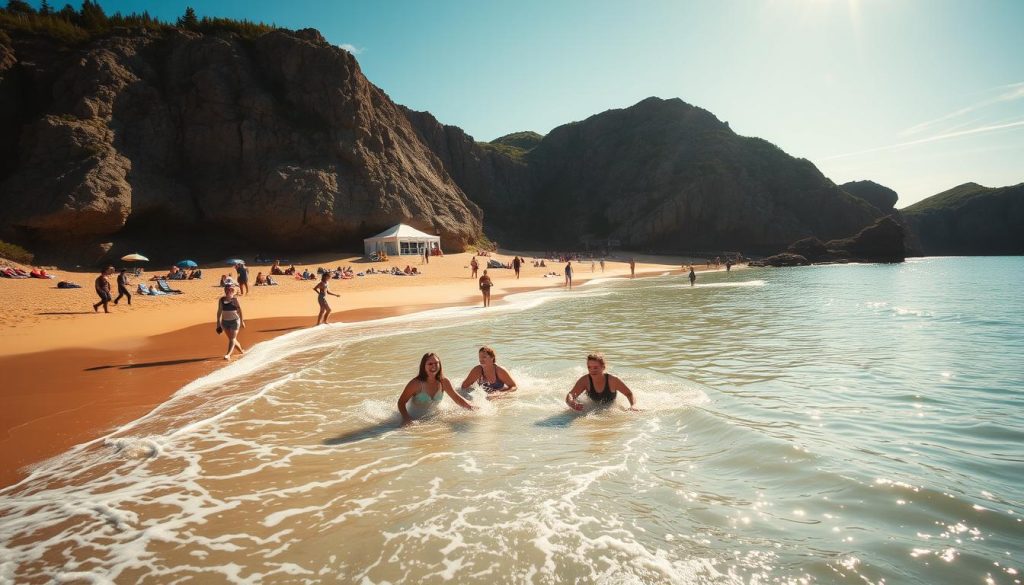 St. John's beach activities St. John's beach activities
