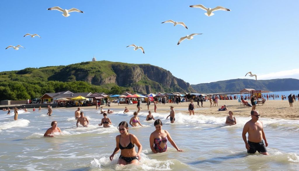 St. John's beach activities St. John's beach activities