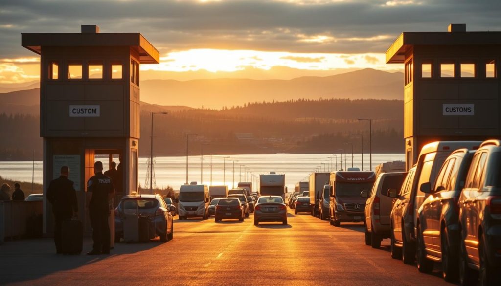 St. John's border crossing St. John's border crossing