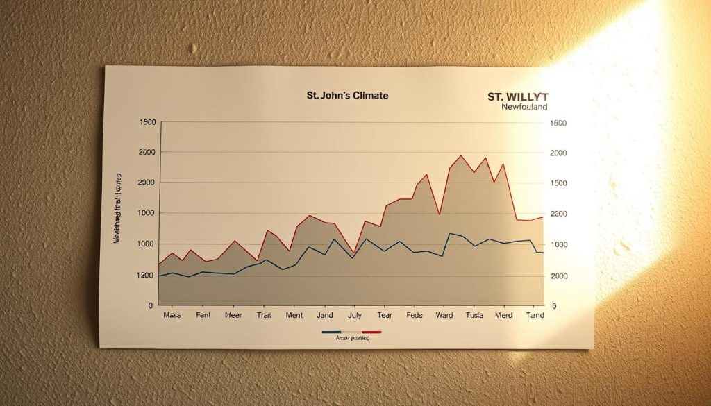 St. John's climate graph St. John's climate graph