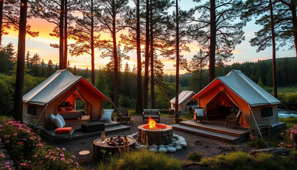 Summer Glamping Destinations in America Summer Glamping Destinations in America
