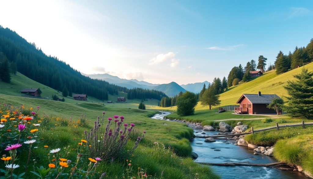 Wellness Retreat Landscape Wellness Retreat Landscape