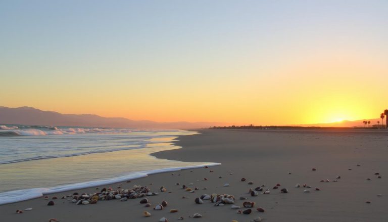 What is the best time to visit Shell Beach?