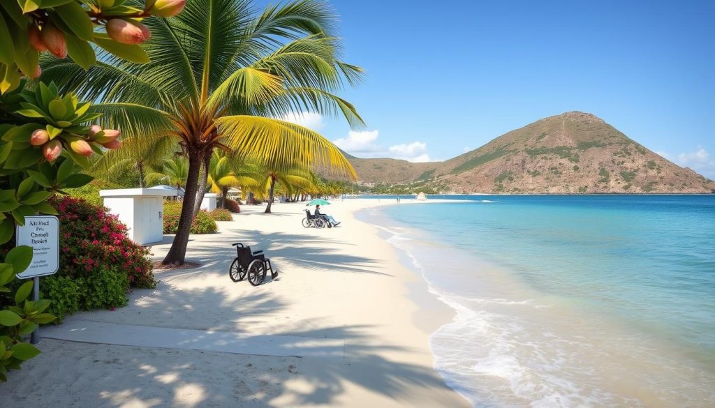 accessibility guide Shell Beach St. Barts accessibility guide Shell Beach St. Barts