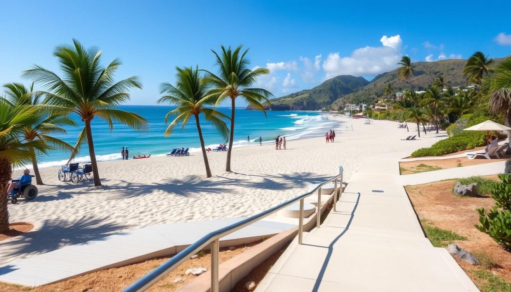 accessibility information Shell Beach St. Barts accessibility information Shell Beach St. Barts