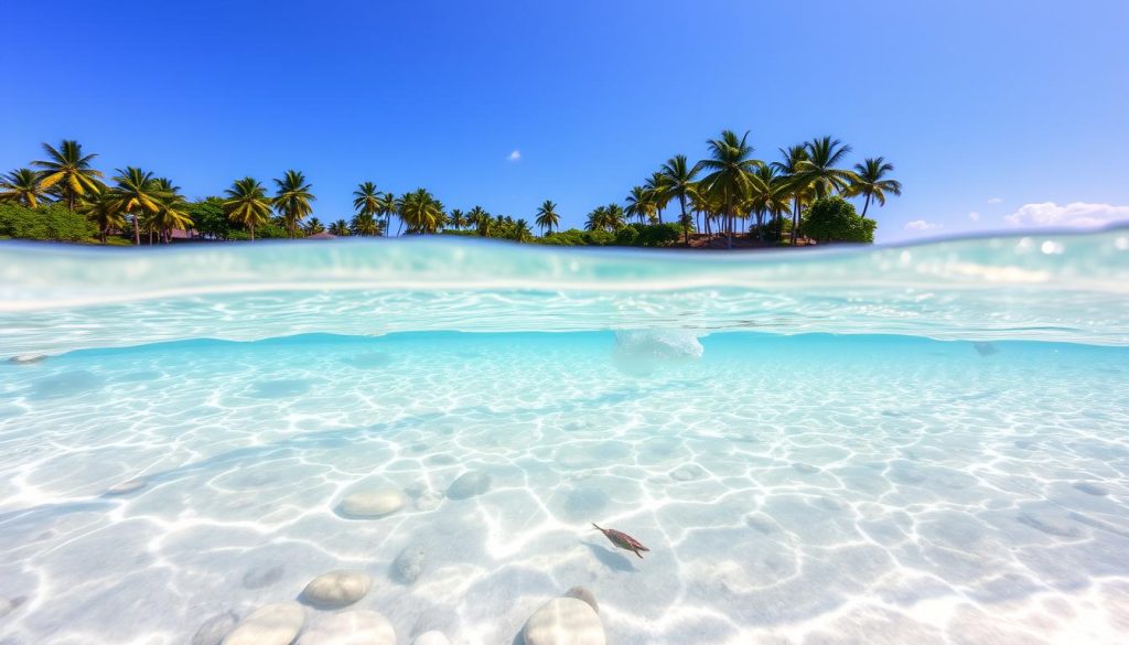 beach water transparency beach water transparency