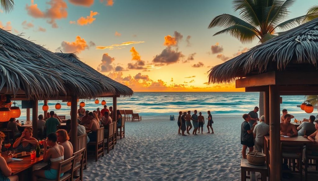 beachfront bars Grand Anse beachfront bars Grand Anse