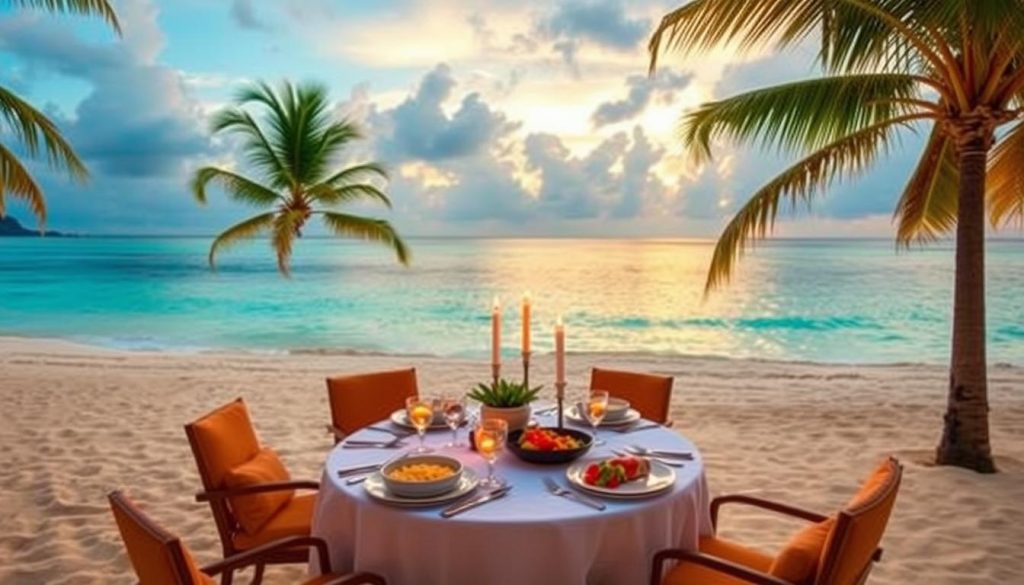 beachfront dining experience grand anse beachfront dining experience grand anse