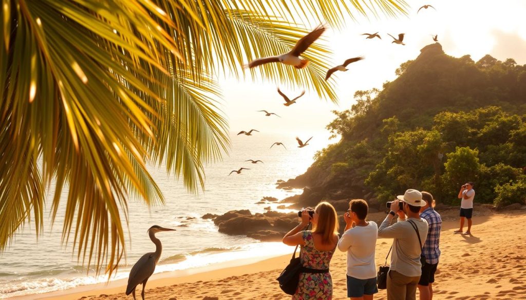 birdwatching at Levera Beach birdwatching at Levera Beach