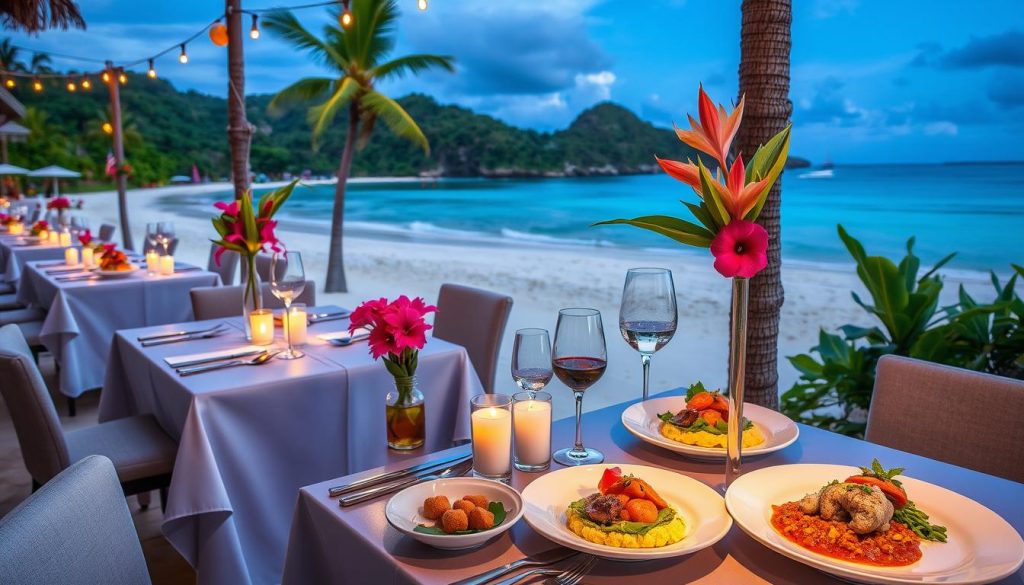dining options Grand Anse Beach dining options Grand Anse Beach