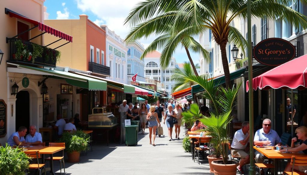 dining options in St. George's dining options in St. George's