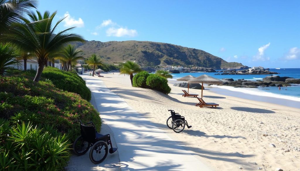 disabled access tips Shell Beach St. Barts disabled access tips Shell Beach St. Barts