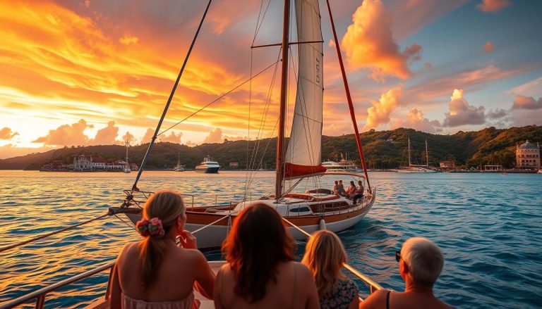 english harbour sunset cruise