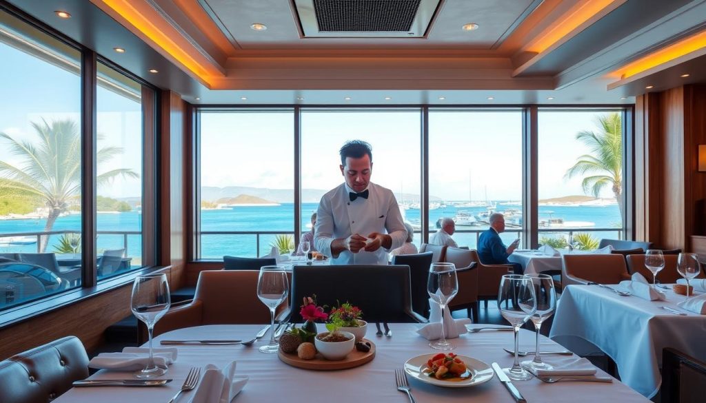 fine dining English Harbour fine dining English Harbour