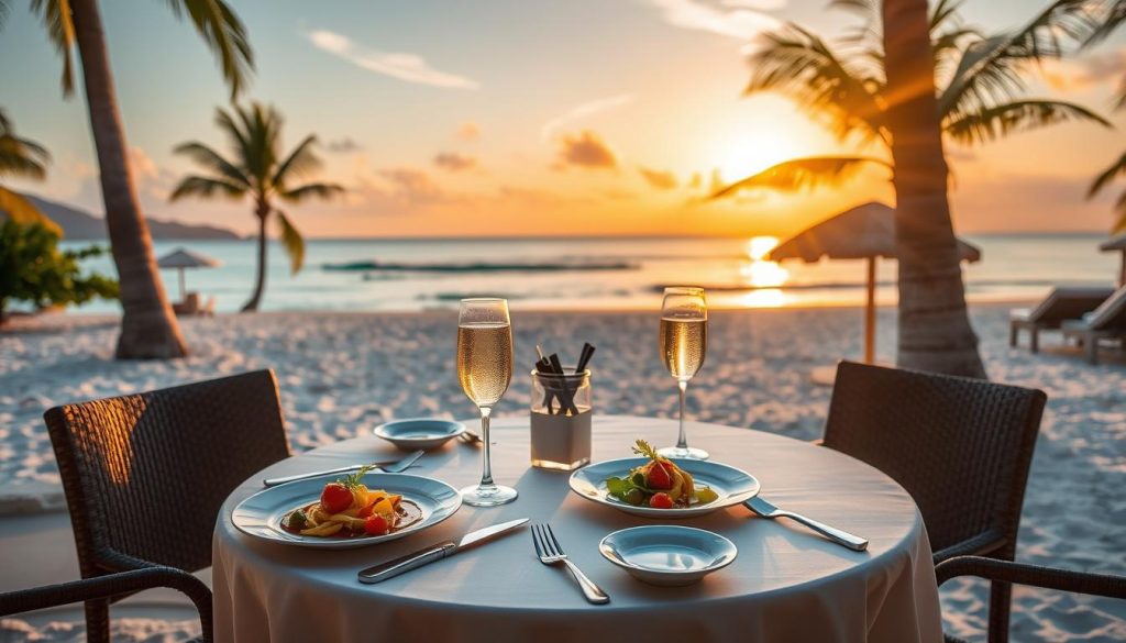 fine dining Grand Anse Beach fine dining Grand Anse Beach