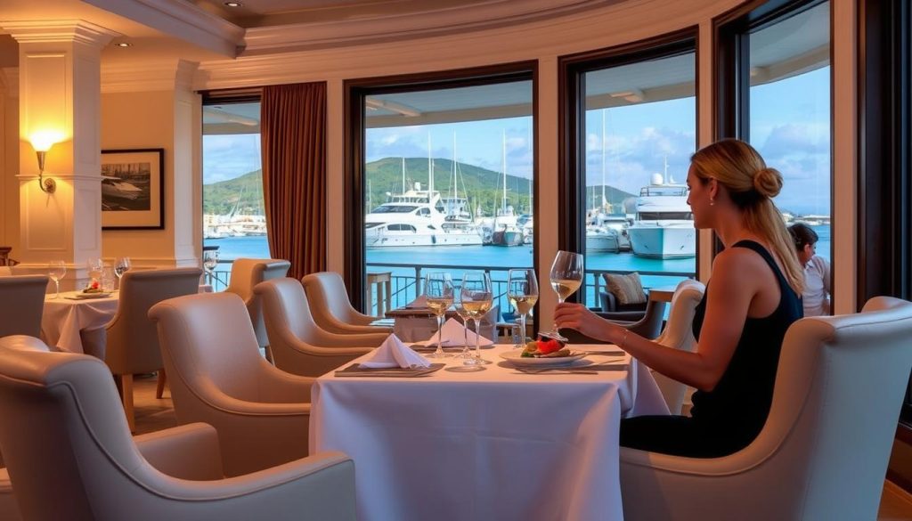 fine dining in English Harbour fine dining in English Harbour