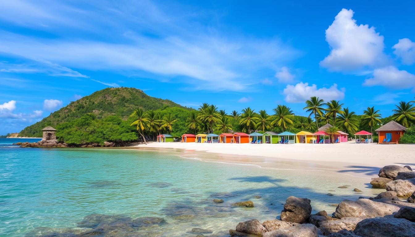 grand anse beach cabana rental