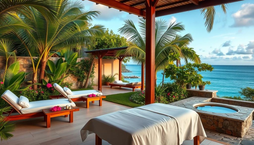 luxury spa in St. Barts luxury spa in St. Barts