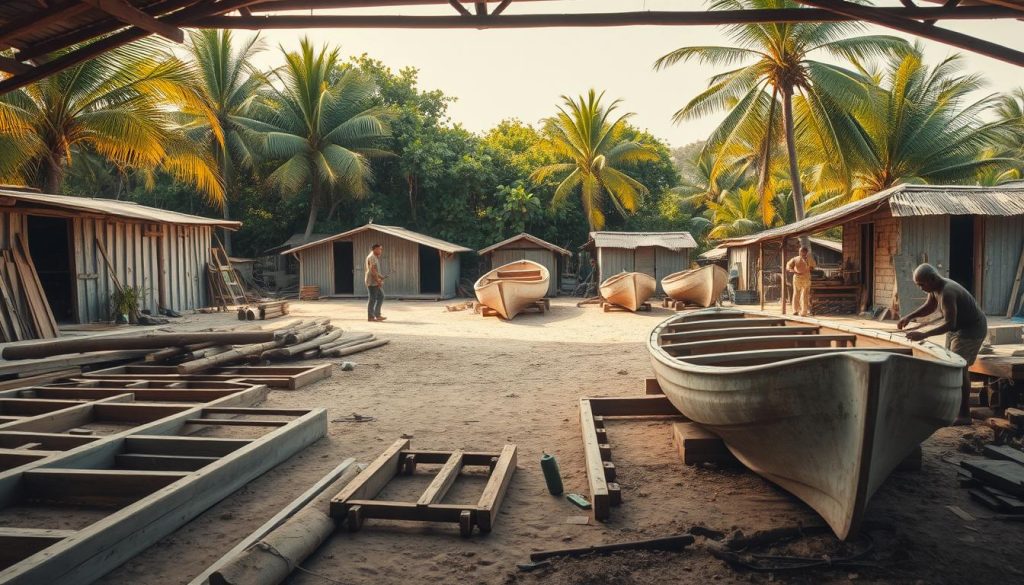 off the grid Carriacou boat building off the grid Carriacou boat building
