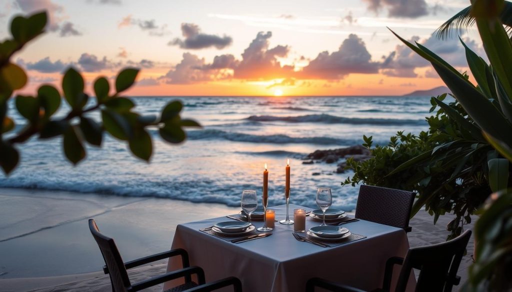 romantic beachfront dining grenada romantic beachfront dining grenada