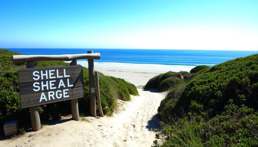 shell beach access parking shell beach access parking