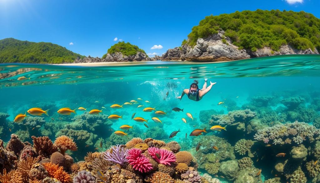 snorkeling in Flamands snorkeling in Flamands