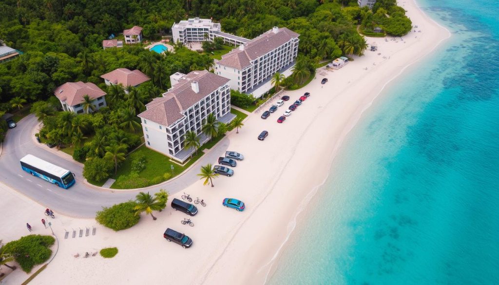 transportation Grand Anse Beach hotels transportation Grand Anse Beach hotels
