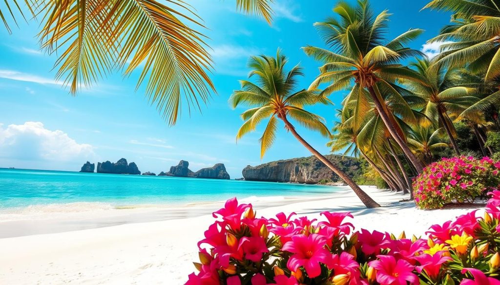 tropical beach paradise tropical beach paradise
