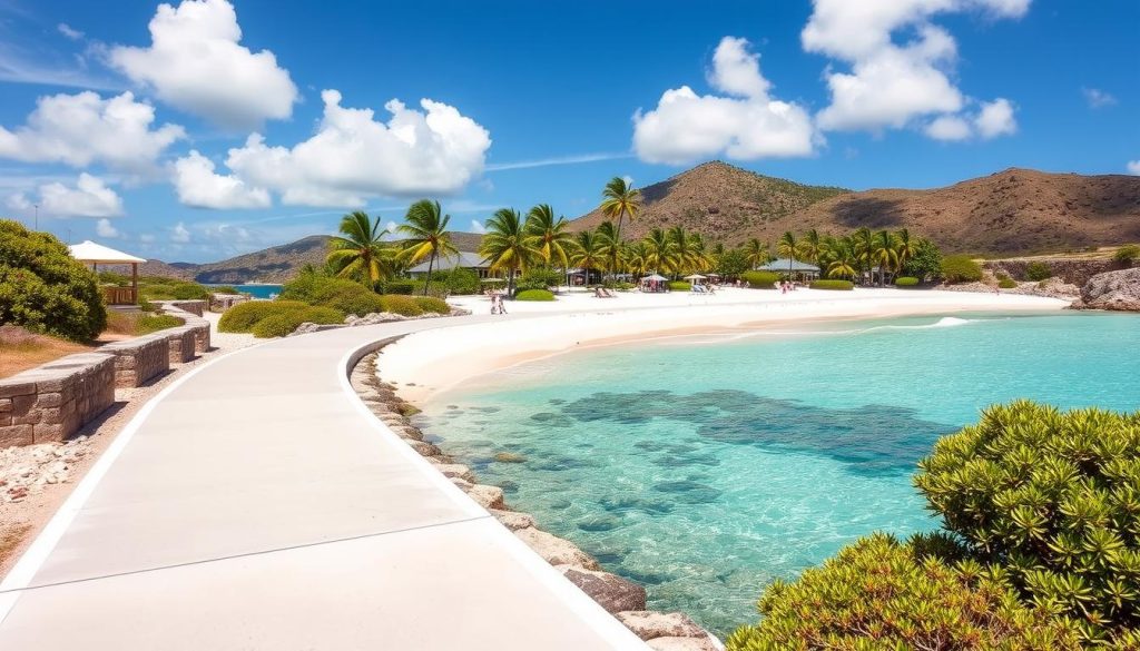 wheelchair accessibility Shell Beach St. Barts wheelchair accessibility Shell Beach St. Barts