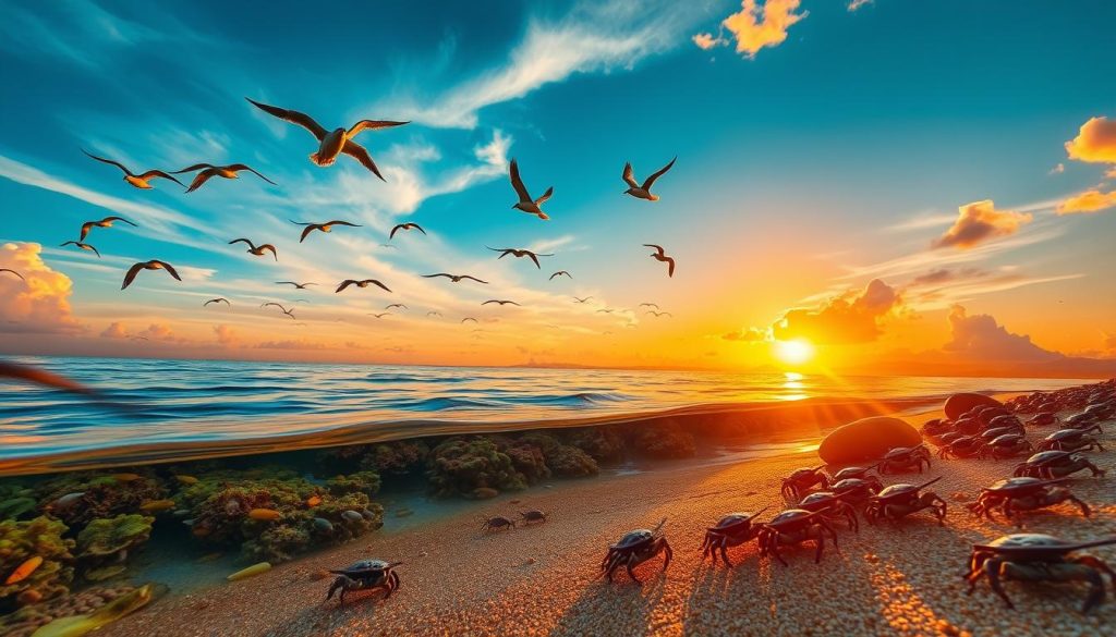 wildlife at sunset wildlife at sunset