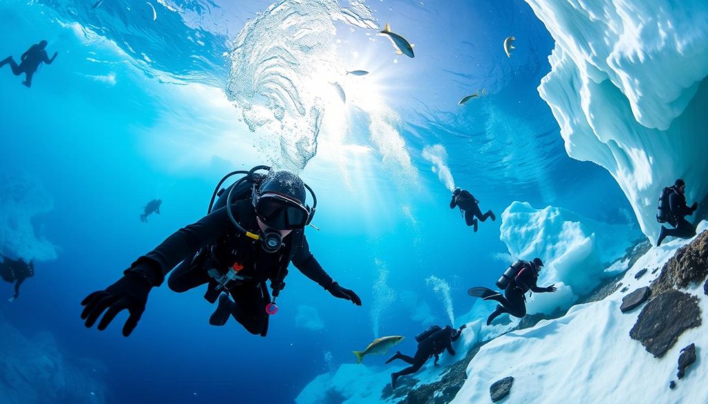 Antarctic Extreme Sports Diving Antarctic Extreme Sports Diving