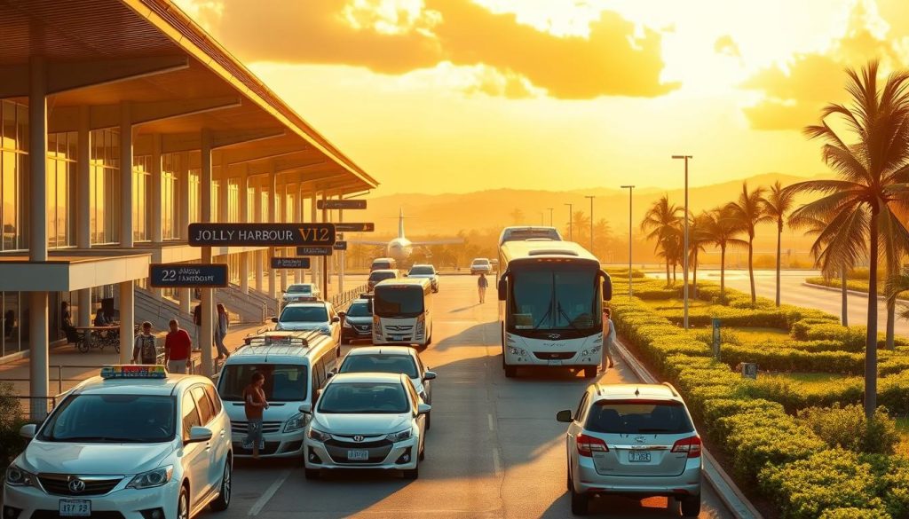 Antigua airport to Jolly Harbour transportation Antigua airport to Jolly Harbour transportation