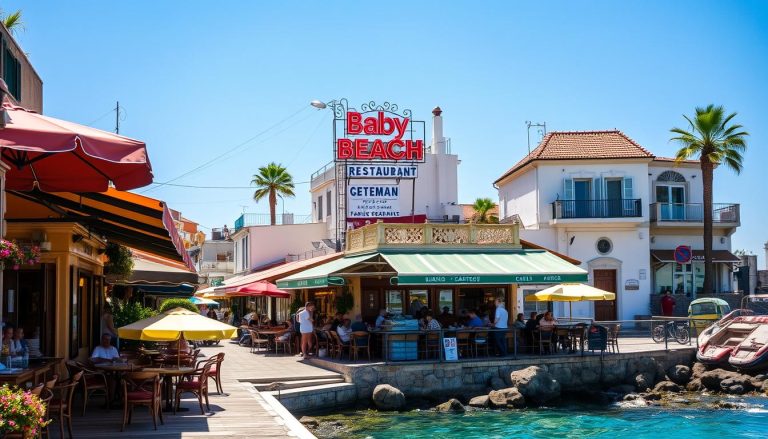 Are there any restaurants near Baby Beach?