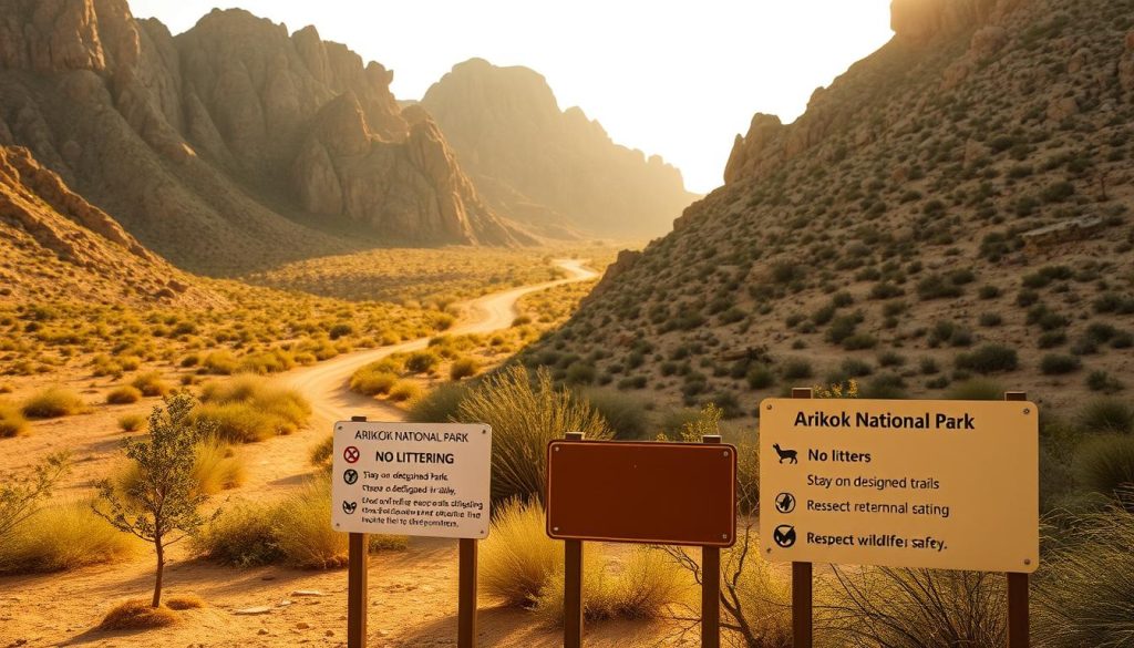Arikok National Park rules Arikok National Park rules