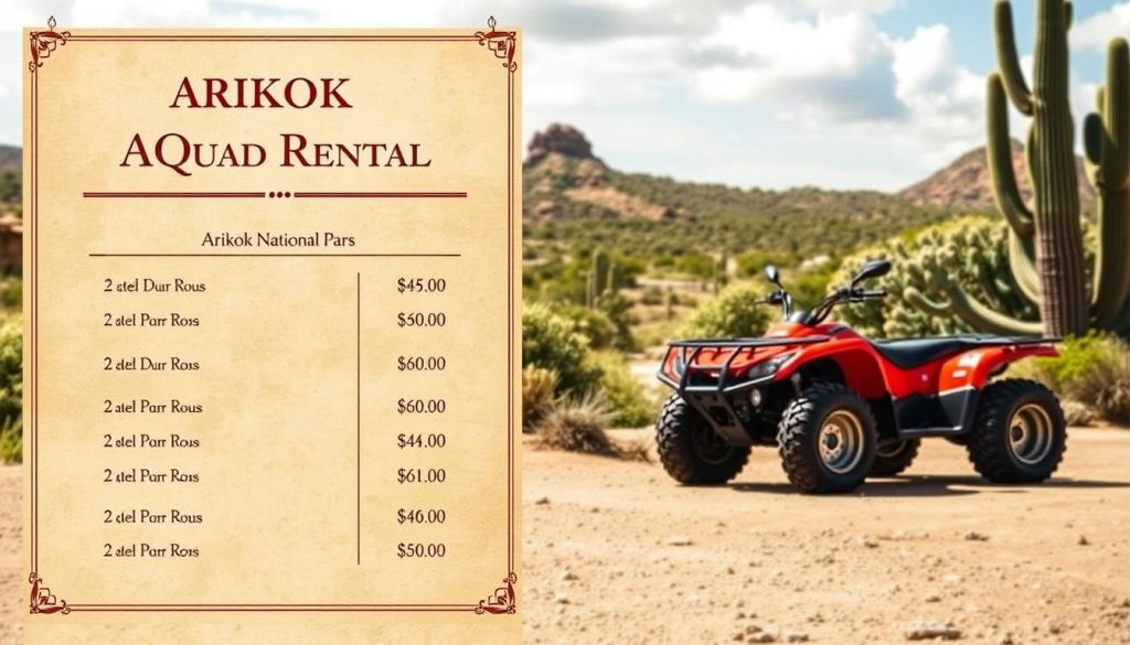 Arikok quad rental pricing Arikok quad rental pricing