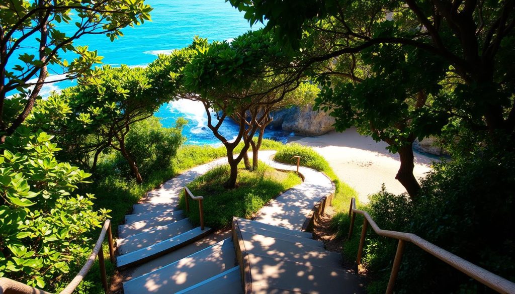 Baby Beach access pathways Baby Beach access pathways