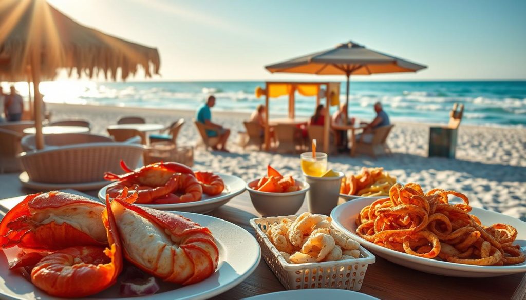 Baby Beach food options Baby Beach food options