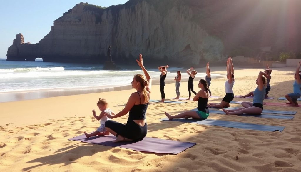 Baby Beach yoga Baby Beach yoga
