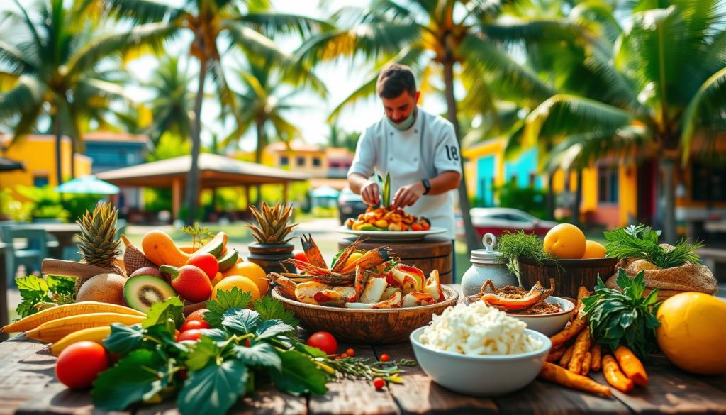 Caribbean fusion cuisine Caribbean fusion cuisine